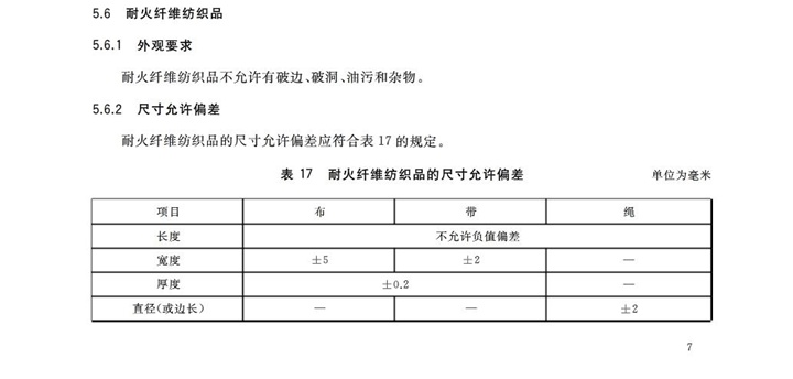 GBT3003-2017耐火纖維及制品